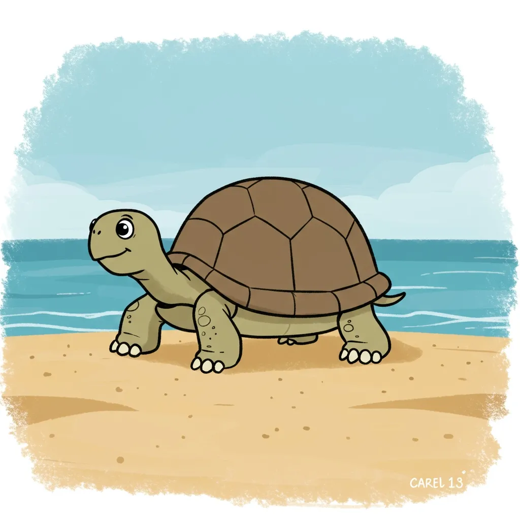 Illustration of a turtle