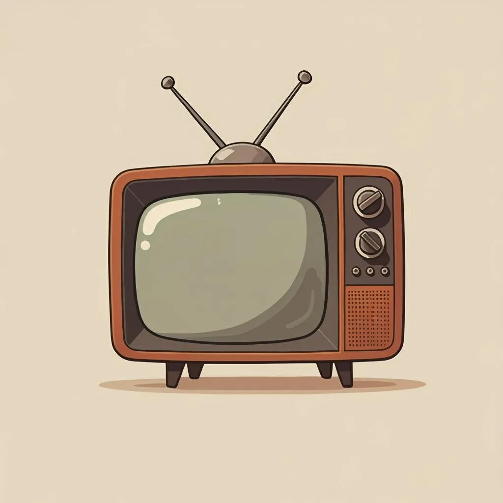 Illustration of a TV