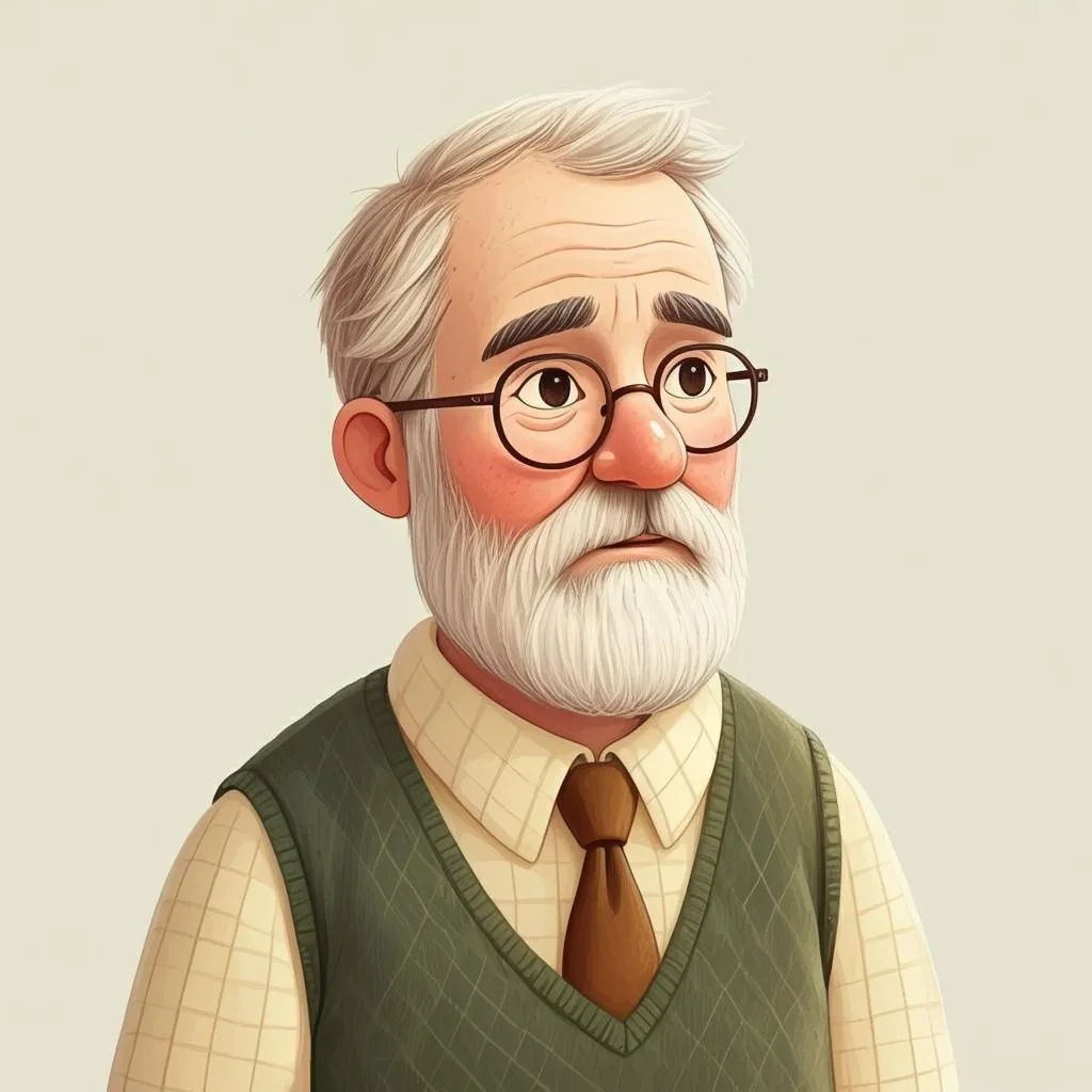 Illustration of an uncle