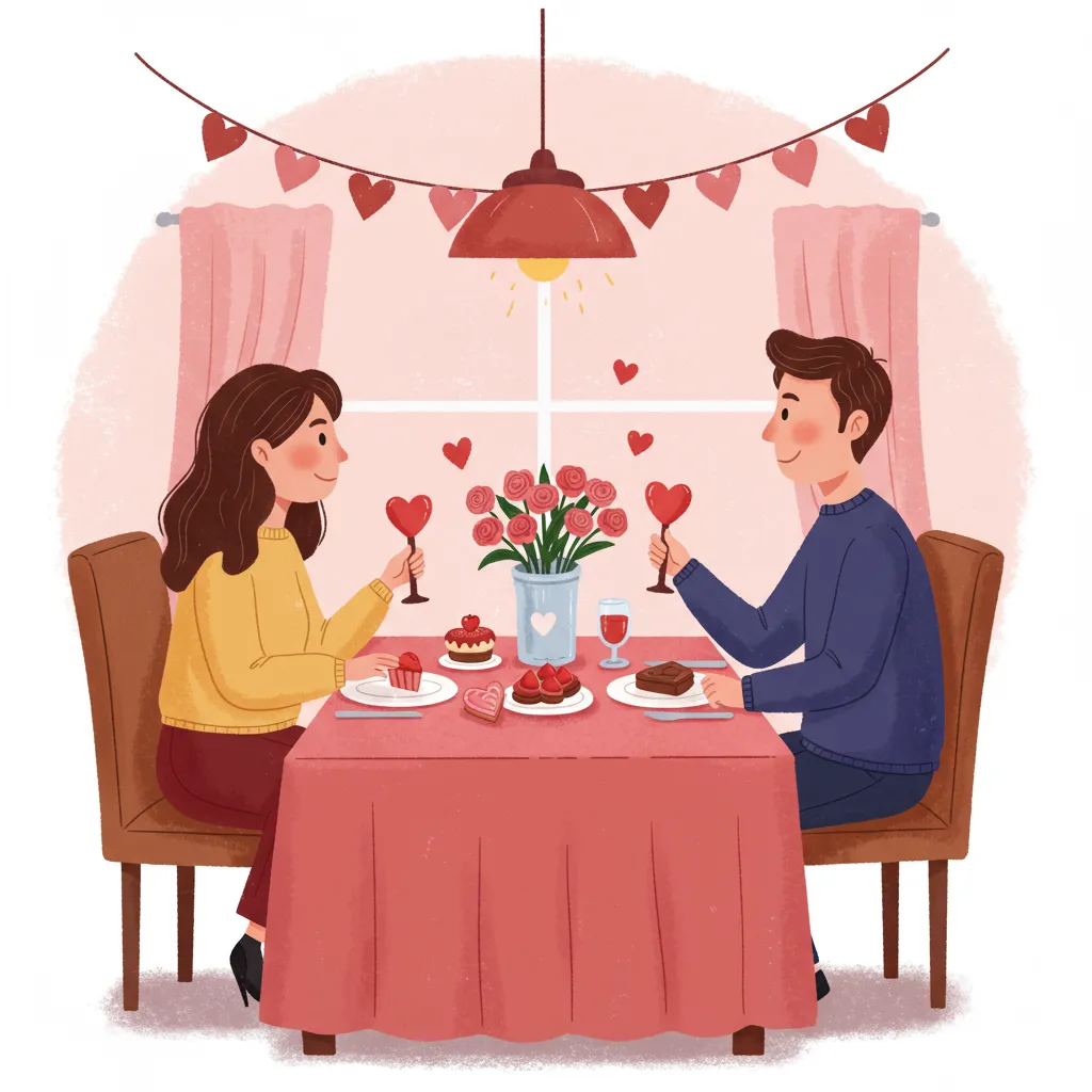Illustration of Valentine's Day