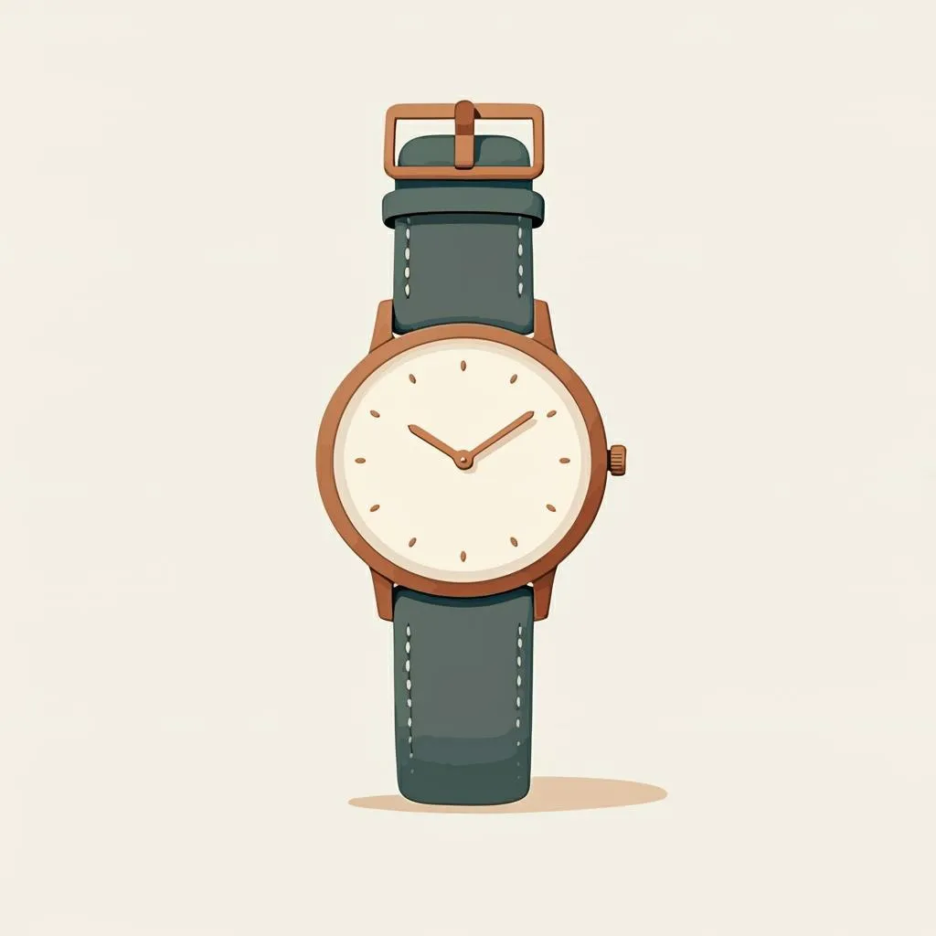 Illustration of a watch