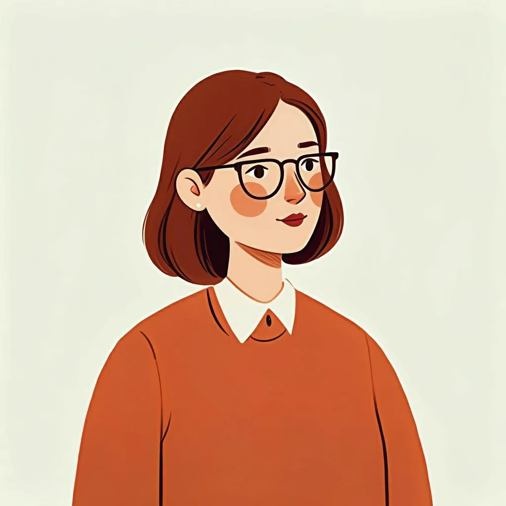 Illustration of a woman