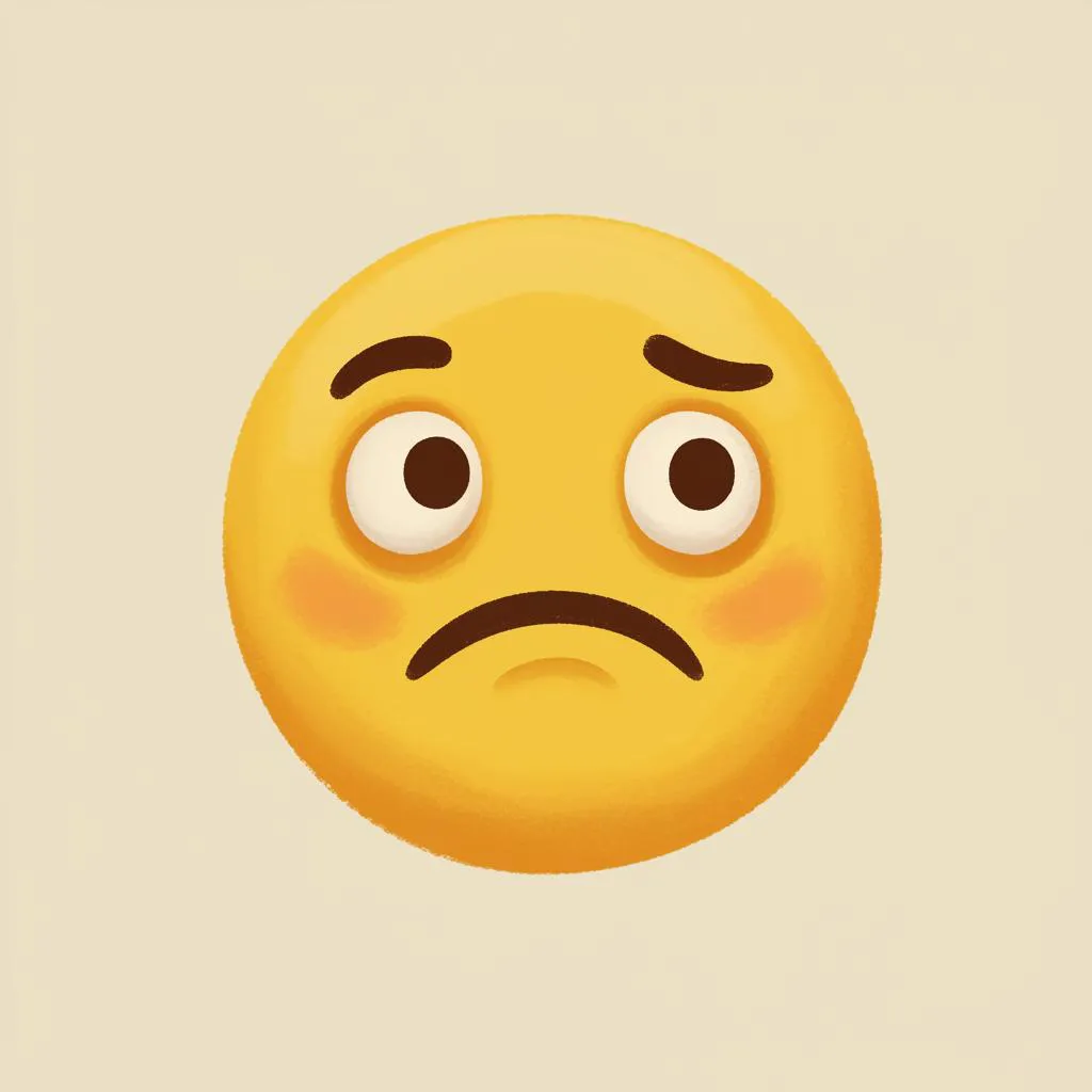 Illustration of worry